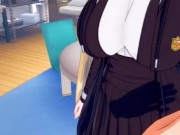 【エロゲーコイカツ！VRver】金髪爆乳ツインテールにおっぱい揉みまくりエッチ！【Hentai3DCG Koikatsu anime】blonde big breast massage H 6/16
