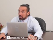 PASSION-HD Office Tease Gets Bosses Dick Hard 9/16