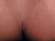Kitten loves taking backshots from Daddy