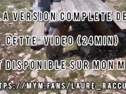 Laure Raccuzo - Je me fais Sodomisée en foret par un inconnu !!! 12/16