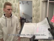 DEBT4k Ehemann hat die Schlampe gefickt und sich vom Schuldeneintreiber ficken lassen 3/16