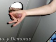 MASTURBO 4 UNKNOWN COCKS IN A LOCAL SWINGER. MY HANDS WERE FILLED WITH SEMEN. 9/16