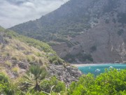 Girlfriend sloppy blowjob on the beach ends in huge facial 1/16