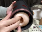 【bestvibe JP】新しいバイブとオナホをJKとお互い試してみたら、興奮して…///【Japanepe couple/Teen】 8/16