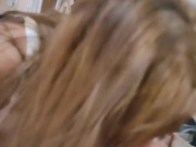 อมควยแล้วก้มลงไปเลียไข่ให้อีก เสียวจนขอแตกใส่ปาก น้องน้ำเผลอกลืนน้ำควยลงไปเลย เสียงไทย 1/16