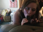 White bitch gets BBC and BWC 12/16