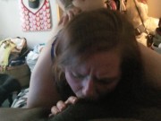 White bitch gets BBC and BWC 3/16