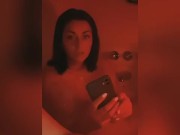 Lesbian fun in bath tub 6/16