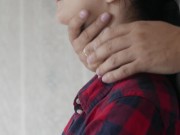 I lick her neck, she sucks on my fingers 1/16