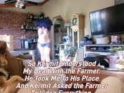 Local Farmer Cashes In on Piggy Rides Cowgirl Pov Doggystyle and Missionary Cumshot 1/16