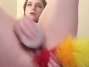 Stuffing both my hairy holes  5/16