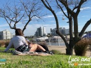 I pick up a SCHOOLGIRL in the street, blowjob in the car and parking, then ANAL SEX and facial 6/16