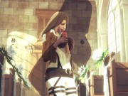 [ATTACK ON TITAN] Historia Reiss wants that titan-like dick (3D PORN 60 FPS) 1/16