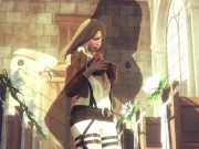 [ATTACK ON TITAN] Historia Reiss wants that titan-like dick (3D PORN 60 FPS) 2/16