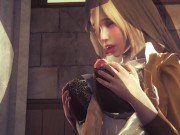 [ATTACK ON TITAN] Historia Reiss wants that titan-like dick (3D PORN 60 FPS) 4/16