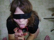 MY WIFE'S FRIEND SUCKED WHILE MY WIFE WENT TO THE STORE, CHEATING 1/16