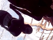 Two sensual babes Lucy and Katrin swimming naked 1/16