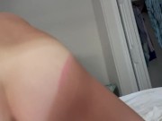 Biting cowgirl suntan laughing 13/16