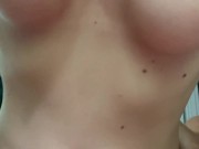 Biting cowgirl suntan laughing 14/16