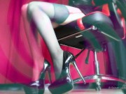 Sweet Lucifer giantess mistress goddess humiliates your small dick 8/16