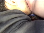 Le paso la lengua por toda la conchita y me la cojo en la cocina  3/16