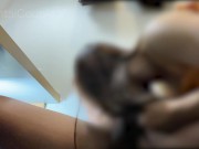 ［個撮］初めてのネカフェSEX 挿入した途端にビクビク中イキ。声我慢したら余計に気持ち良くなってちょっと吹いちゃったのは秘密で（〃ω〃) 11/16