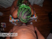 Rubii Thunda fucks her first pornstar The ArtemiXXX 12/16