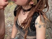 Hippie Girlfriend Deepthroats You at a Festival 15/16