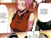 NARUTO - TRY THREESOME WITH SAKURA AND HINATA 3/16