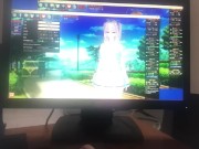 【エロゲーコイカツ！】爆乳ミステリアス「璃沙(オリキャラ)」のおっぱい揉みまくりH！(巨乳アニメ3DCG動画)[Hentai Game Koikatsu! ](Anime 3DCG video) 15/16