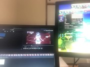 【エロゲーコイカツ！】爆乳ミステリアス「璃沙(オリキャラ)」のおっぱい揉みまくりH！(巨乳アニメ3DCG動画)[Hentai Game Koikatsu! ](Anime 3DCG video) 16/16