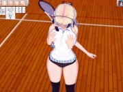 【エロゲーコイカツ！】爆乳高飛車jk「姫菜(オリキャラ)」のおっぱい揉みまくりH！(巨乳アニメ3DCG動画)[Hentai Game Koikatsu! ](Anime 3DCG video) 2/16