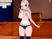 【エロゲーコイカツ！】爆乳高飛車jk「姫菜(オリキャラ)」のおっぱい揉みまくりH！(巨乳アニメ3DCG動画)[Hentai Game Koikatsu! ](Anime 3DCG video) 3/16