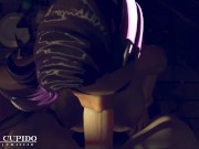 Animation. Sombra BlowJob [Grand Cupido]( Overwatch ) 10/16