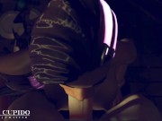 Animation. Sombra BlowJob [Grand Cupido]( Overwatch ) 9/16