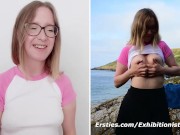 Amelia B Stops By Ersties for #ExhibitionistAugust 8/16