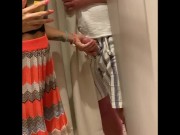handjob, we risked getting caught in the dressing room of the shop in the Rinascente shop 5/16