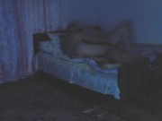 First Missionary position In bedroom after blowjob husband fucks pussy wife in position missionnaire 4/16