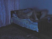 First Missionary position In bedroom after blowjob husband fucks pussy wife in position missionnaire 7/16