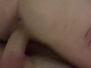 Scarlett Love sucks and fucks big cock in her nightdress 9/16