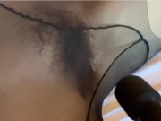 普段は清楚な人妻熟女の性欲が炸裂する★ディルド挿入▼正常位からデカ尻バックで痙攣イキ◆ 1/16