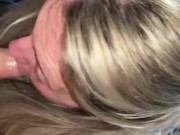 White perfect ass slut sucks his hard dick 6/16