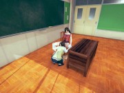 Student Lick Teacher's Pussy in Class Room | Two Student Watching POV 8/16