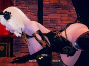 【性格意識が高くて自信家】 AI少女プレイ動画(金髪爆乳チャイナドレス美少女編)3DCGエロゲーム【Hentai Game Ai Shoujyo】Big tits blonde China dress 13/16