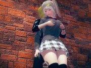 【性格ポジティブで明るい金髪爆乳】 AI少女プレイエロ動画 リアル3DCGエロゲーム【Hentai Game Ai Shoujyo 】Big tits blonde girl is rubbed 2/16