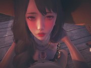 Beautiful Witch - Realistic Hentai - (Uncensored) 13/16