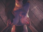 Beautiful Witch - Realistic Hentai - (Uncensored) 4/16
