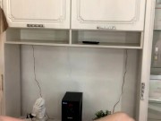 SugarNadya completely undressed because of the heat, the client almost came during the procedure 9/16