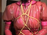 rubber doll with rebreath mask 6/16