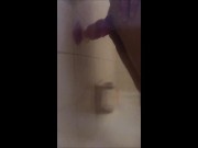 Fat Jelly Cock Shower Play 3/16